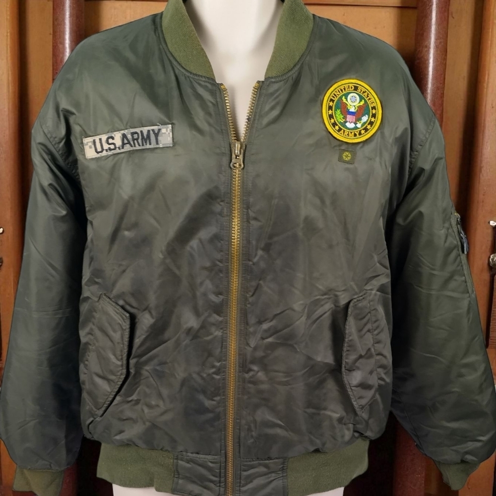 Vtg South Pole Adults Size Large Army Jacket Urban Hipsters